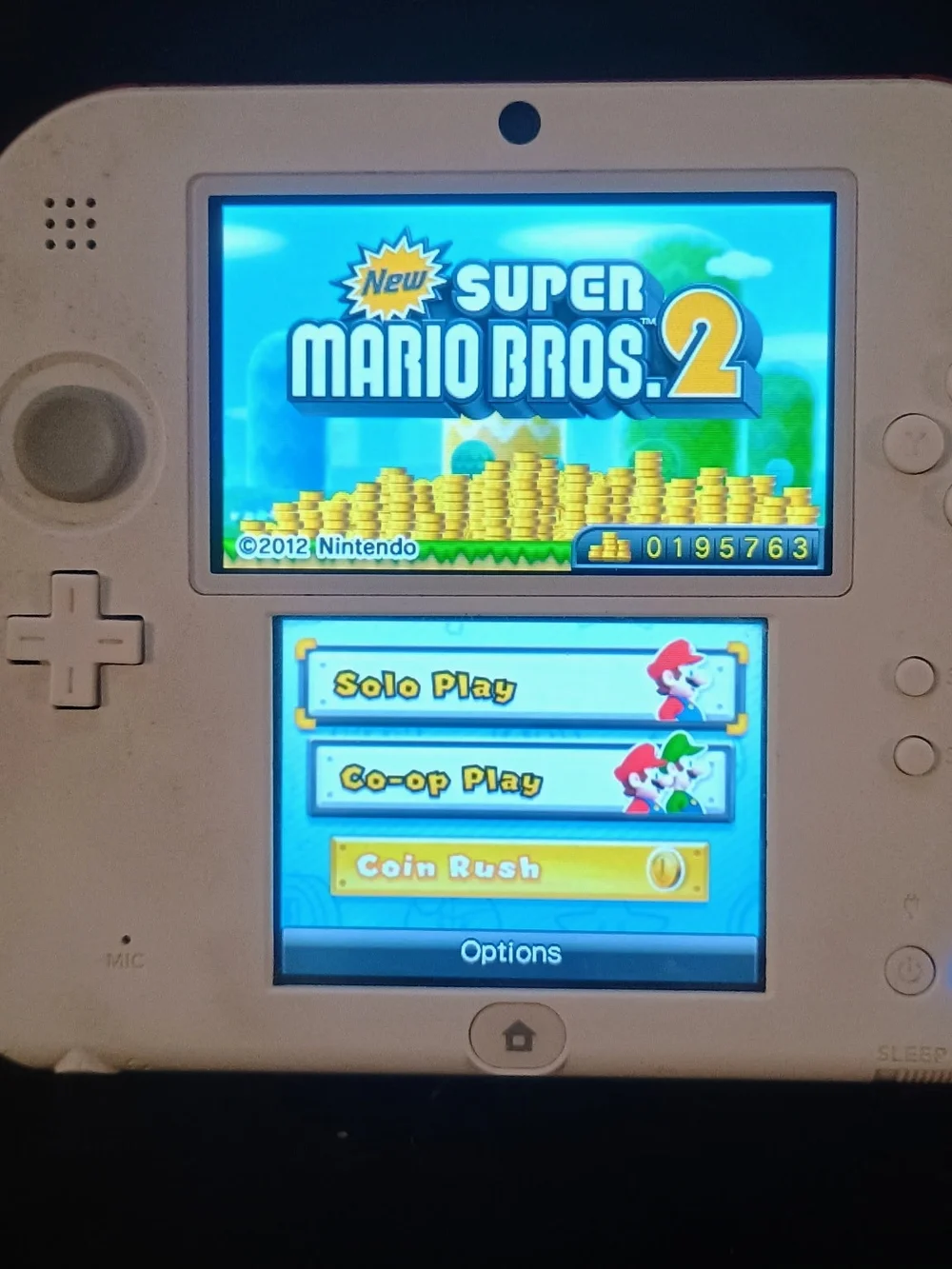 Nintendo 2ds handheld